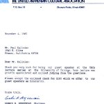 Letters & Comments